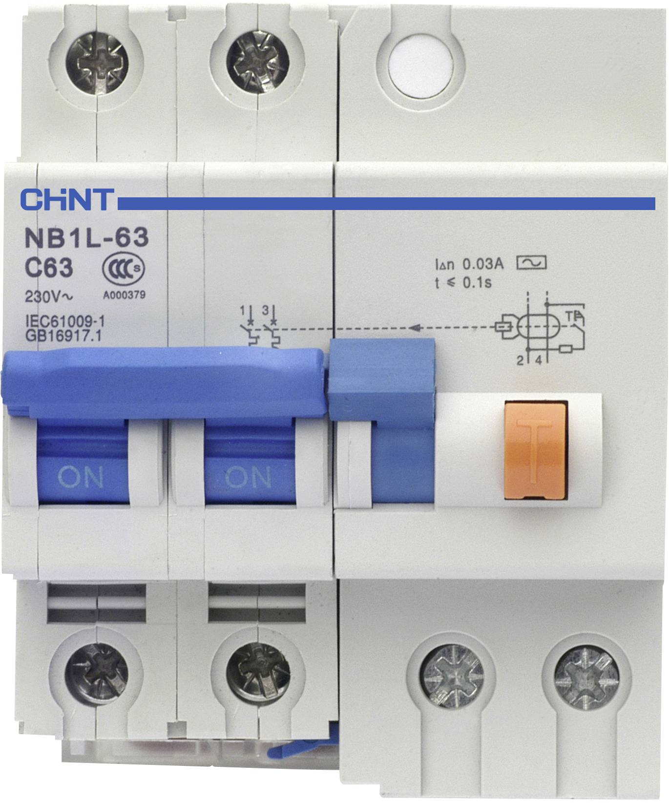 Chint 205003 RCCB 2-pin 16 A