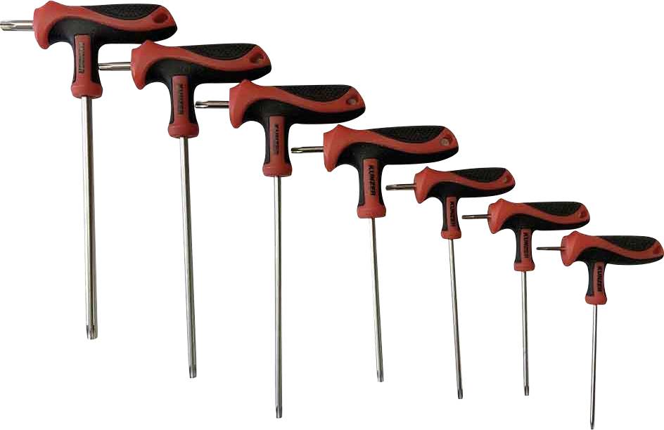 Kunzer T-Griff-TX-Profil 7tlg. Workshop Star screwdriver 7-piece Star