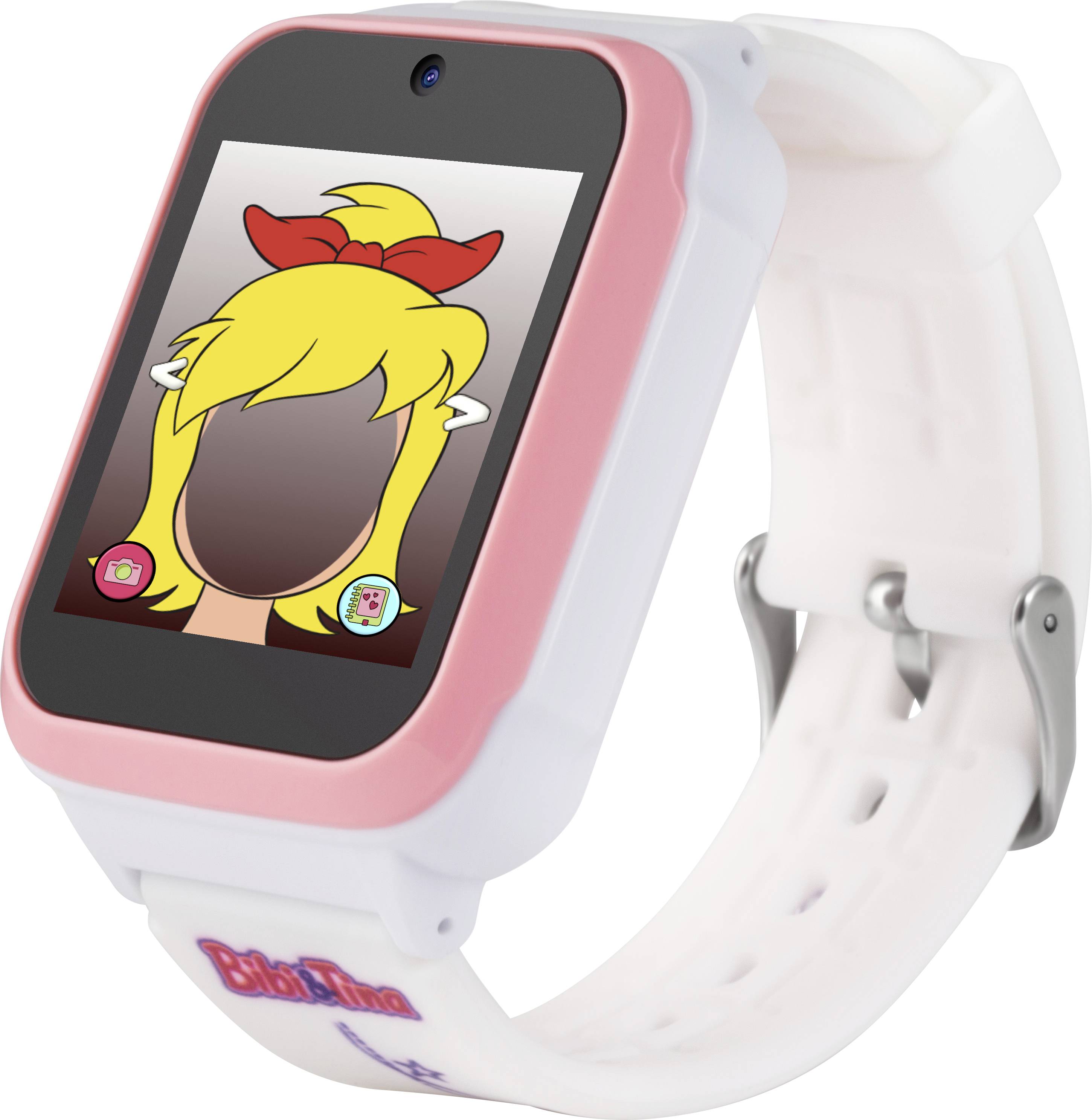 Technaxx Bibi&Tina Kids-Watch Quartz Children's smart watch 1.4 cm x 23 cm x 1.4 cm x 4.2 cm White, Rose