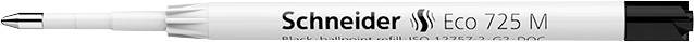 Schneider 172511 Ballpoint pen refill Black indelible/no VOCs: Yes