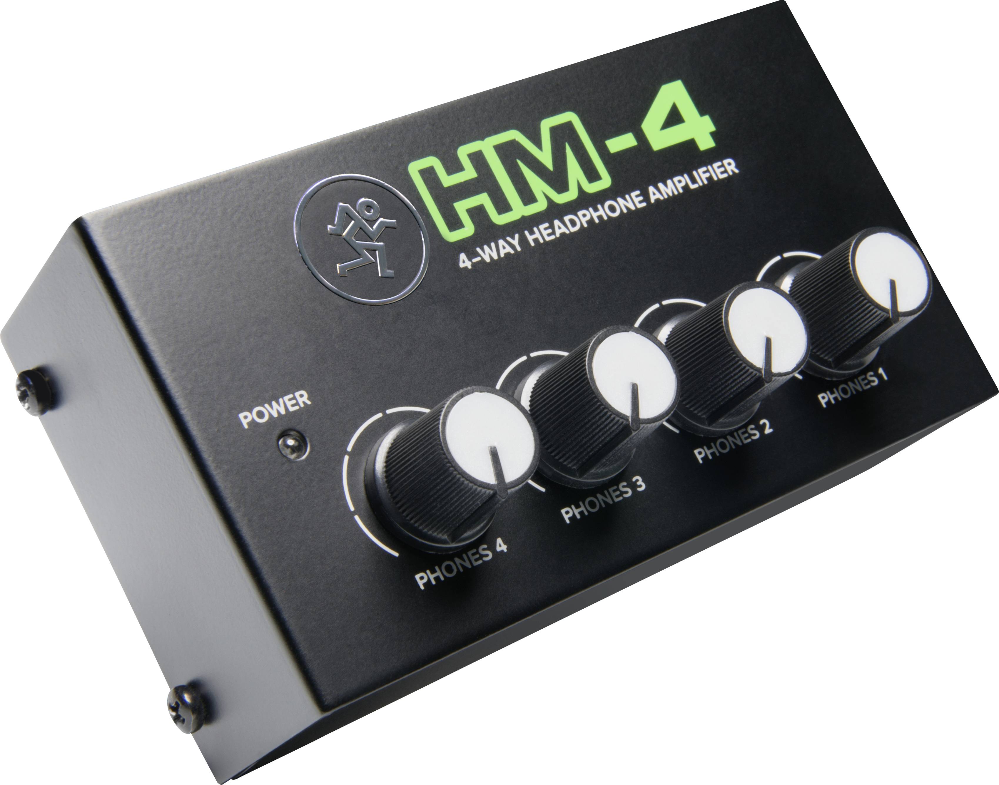 Mackie HM-4 Headphone amplifier Black