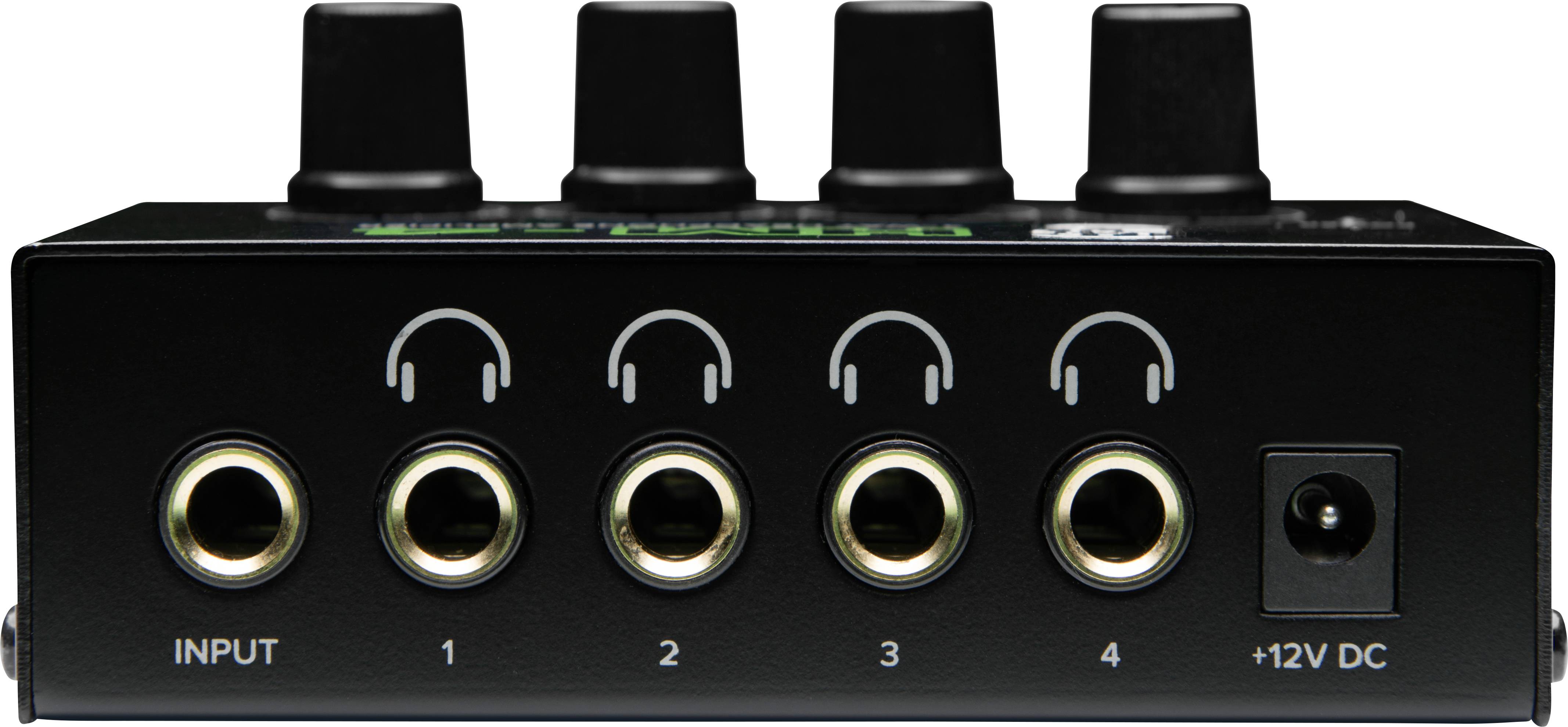 Mackie HM-4 Headphone amplifier Black