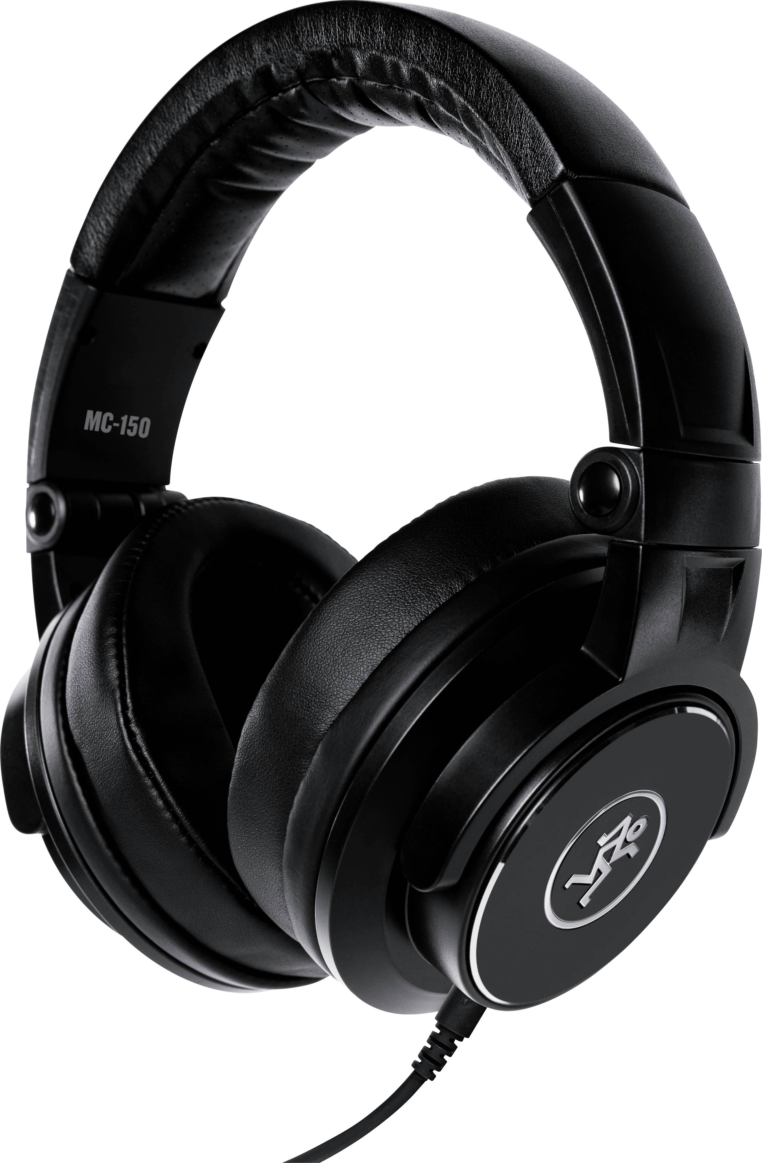 Mackie MC-150 Over-ear headphones Corded (1075100) Black Studio