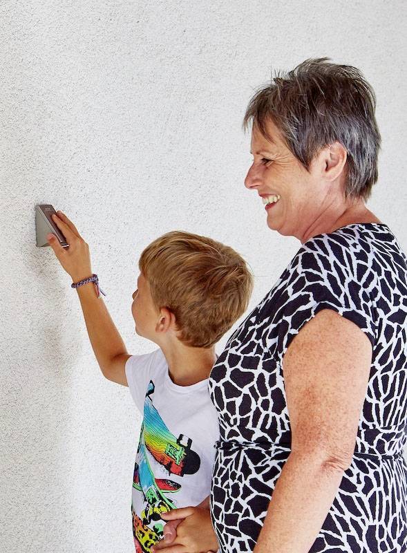 EKEY 101409 Fingerprint access system Surface-mount, Wall