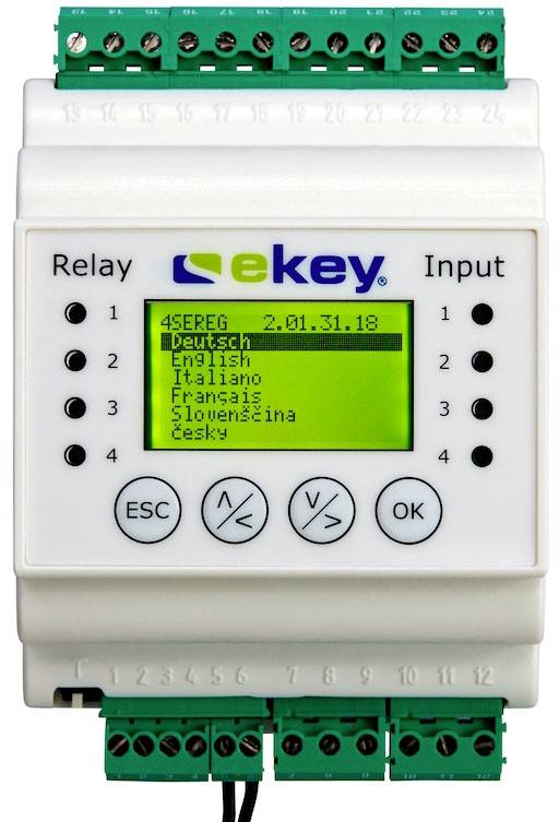 EKEY 101163 Control unit DIN rail, DIN rail IP20