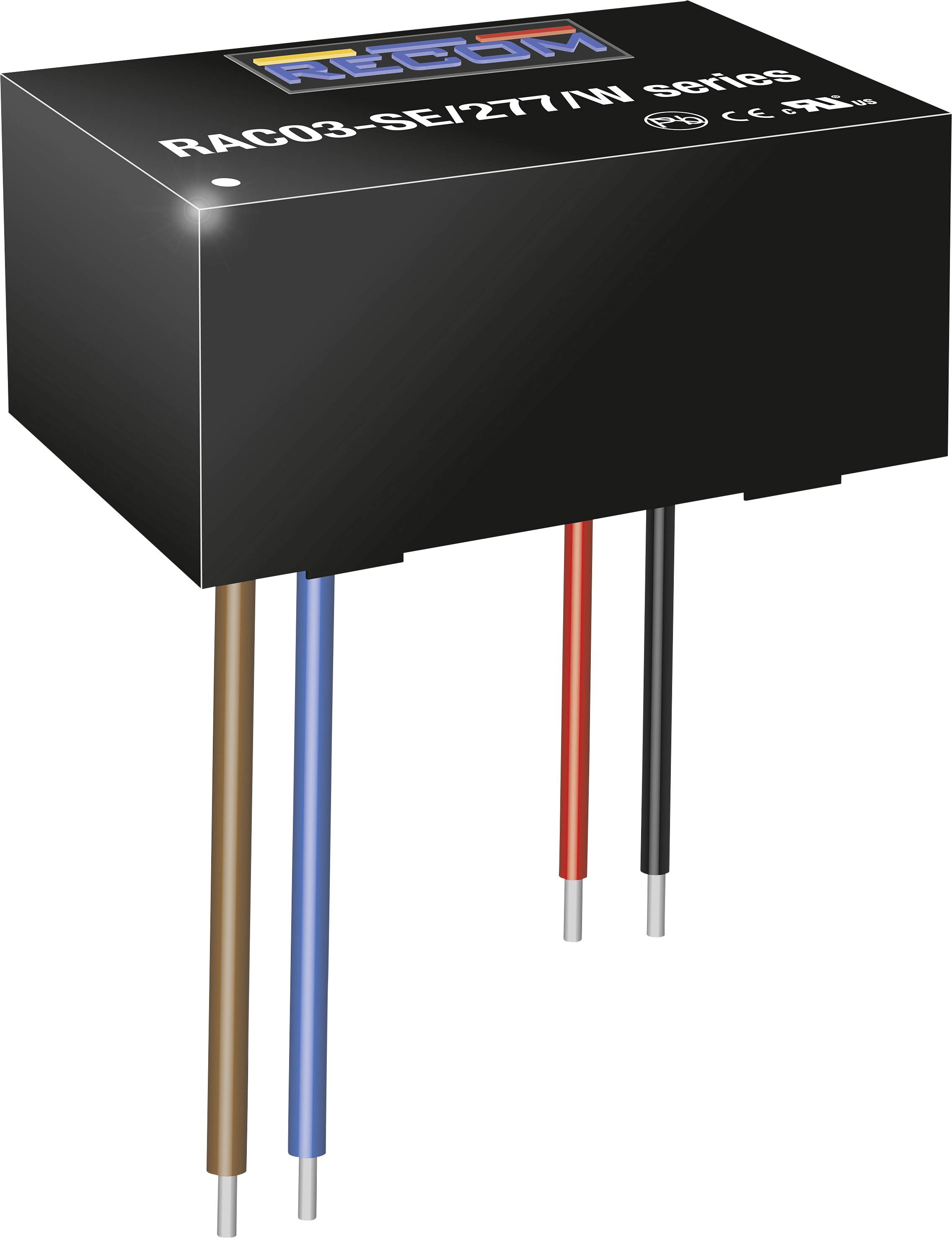 RECOM RAC03-12SE/277/W AC/DC PSU (print) 12 V 3 W