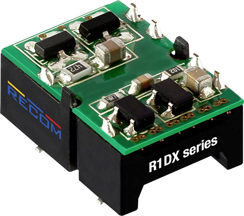 RECOM R1DX-0515-R DC/DC converter 33 mA 1 W No. of outputs: 2 x Content 1 pc(s)