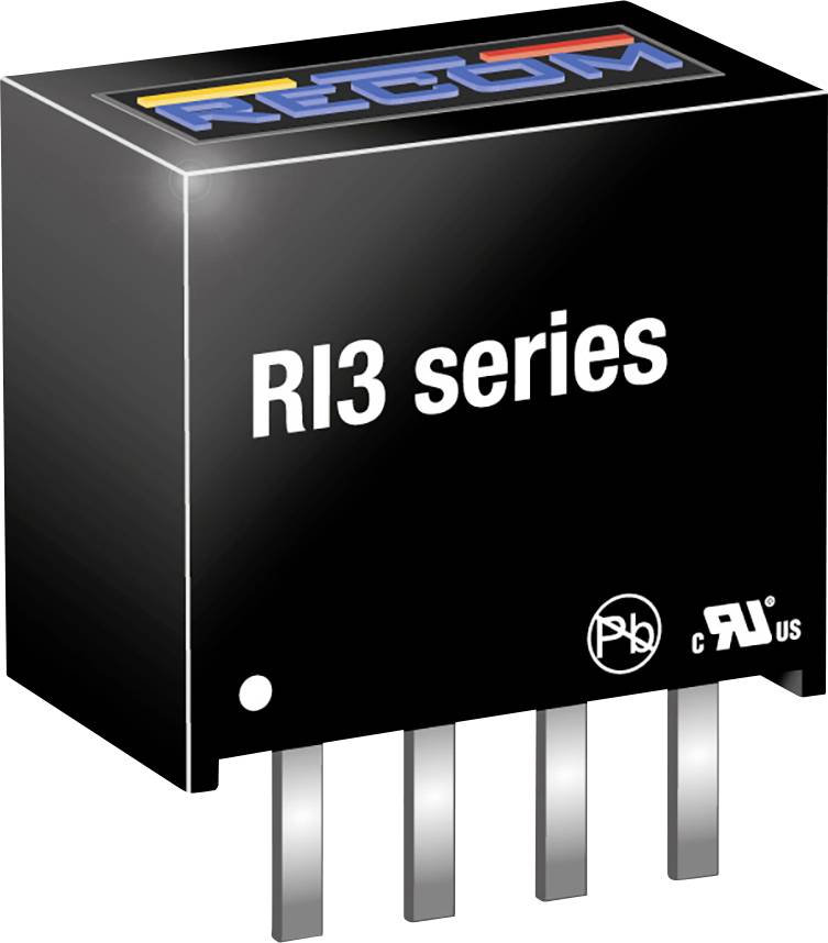 RECOM RI3-2412S DC/DC converter (print) 250 mA 3 W No. of outputs: 1 x Content 1 pc(s)