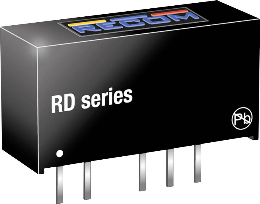 RECOM RD-2412D/P DC/DC converter (print) 84 mA 2 W No. of outputs: 2 x Content 1 pc(s)