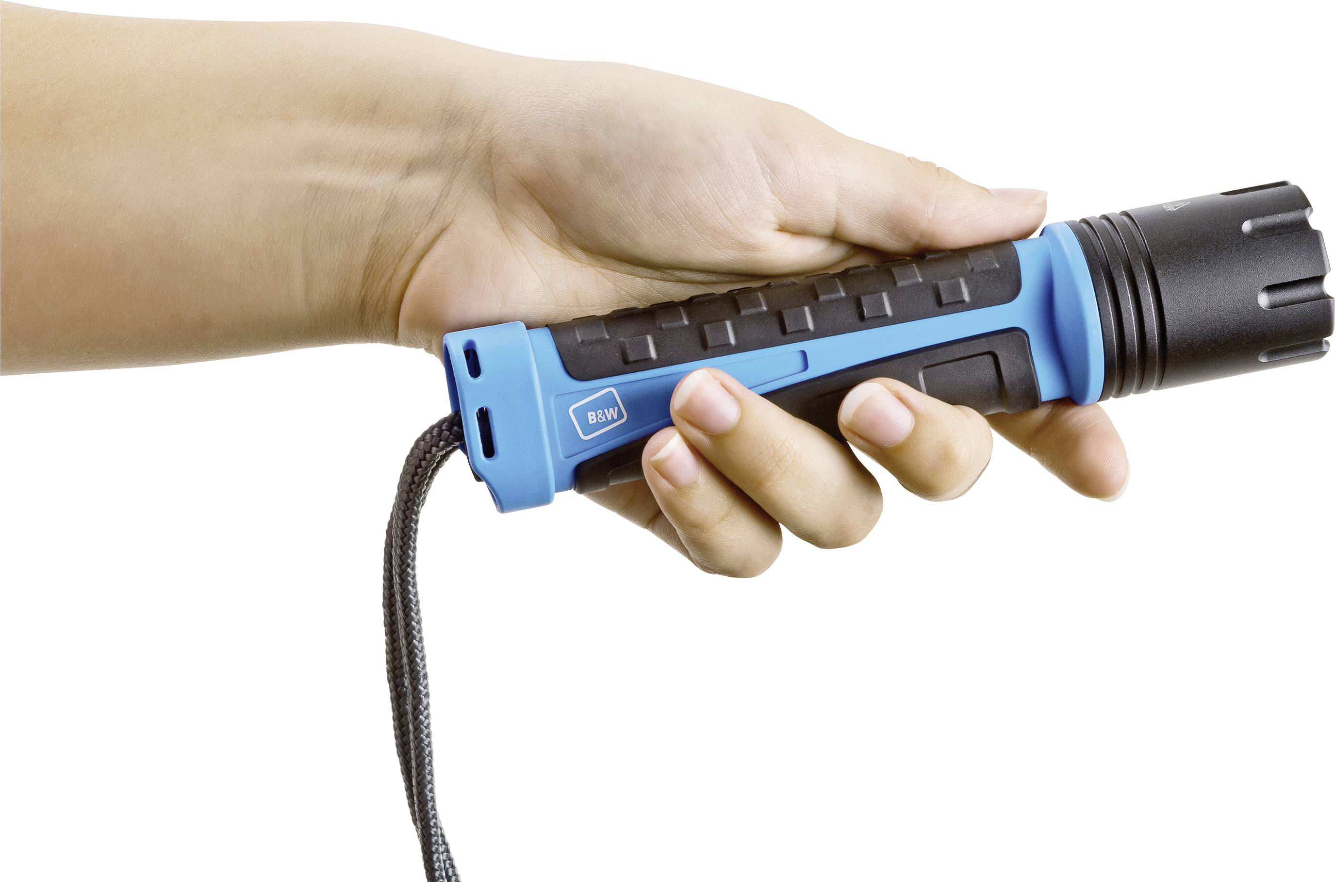 B & W International Polymer Handheld LED (monochrome) Torch battery-powered 260 lm 166 g