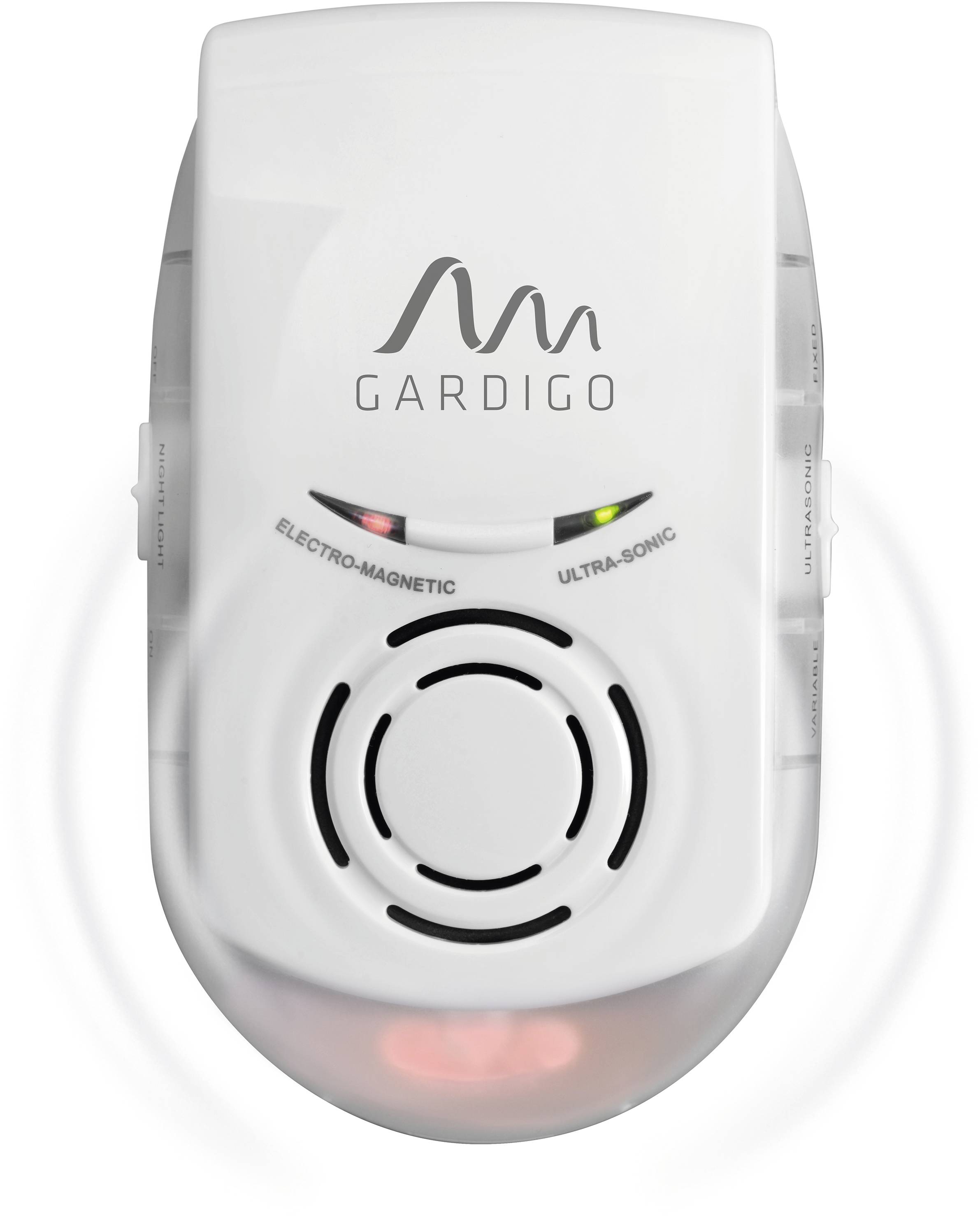 Gardigo Insect repeller Working principle Multi-frequency, Ultrasound Operating range 230 m² 1 pc(s)