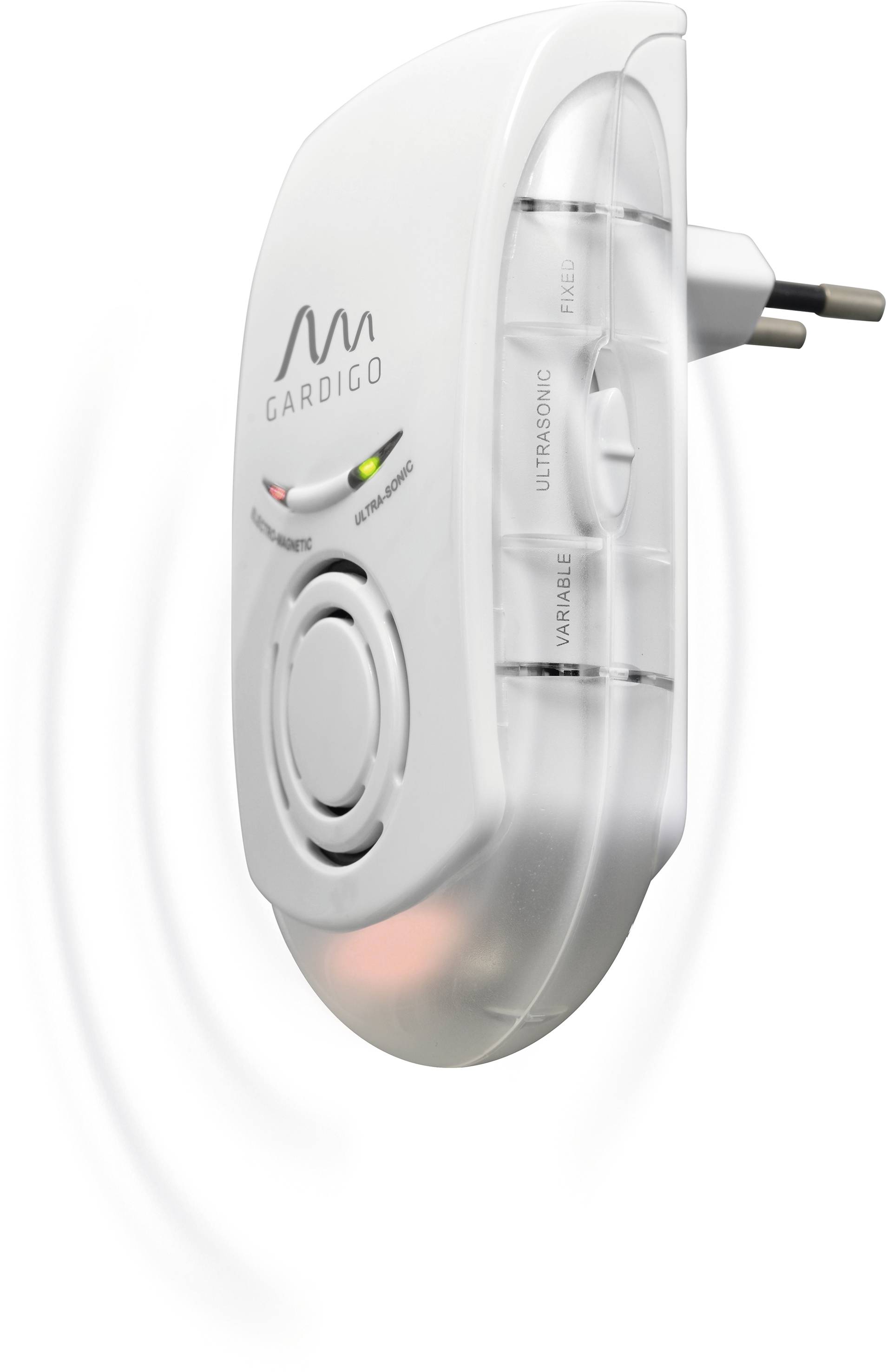 Gardigo Insect repeller Working principle Multi-frequency, Ultrasound Operating range 230 m² 1 pc(s)