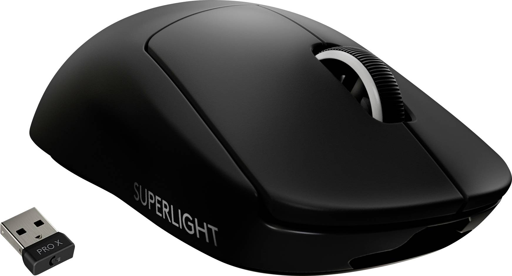 Logitech PRO X SUPERLIGHT Gaming mouse Radio Optical Black 5 Buttons 16000 dpi Rechargeable
