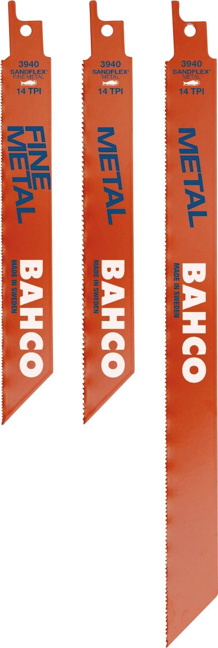Bahco 3940-METAL-SET-5P Saw blade set 3940 METAL set 5P 5 pc(s)