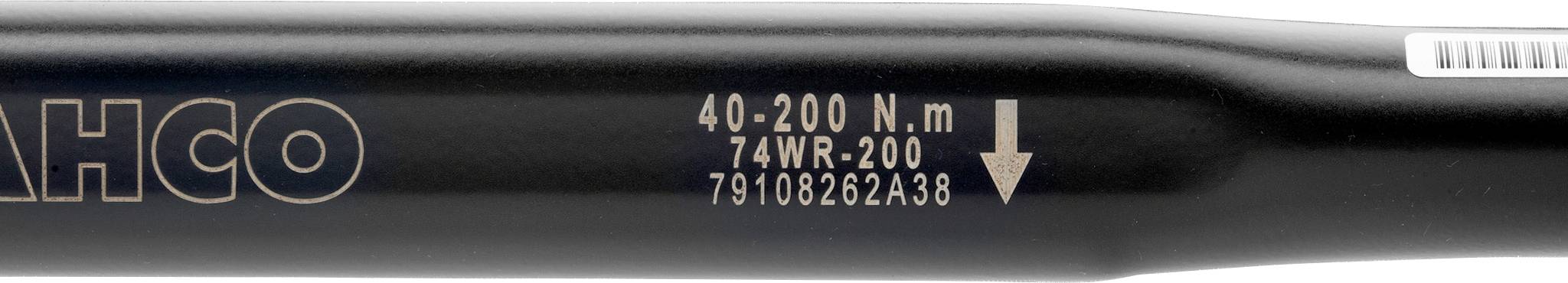 Bahco 74WR-400 Torque wrench Ratcheting, Incl. through square drive, Slipping 3/4" (20 mm) 80 - 400 Nm