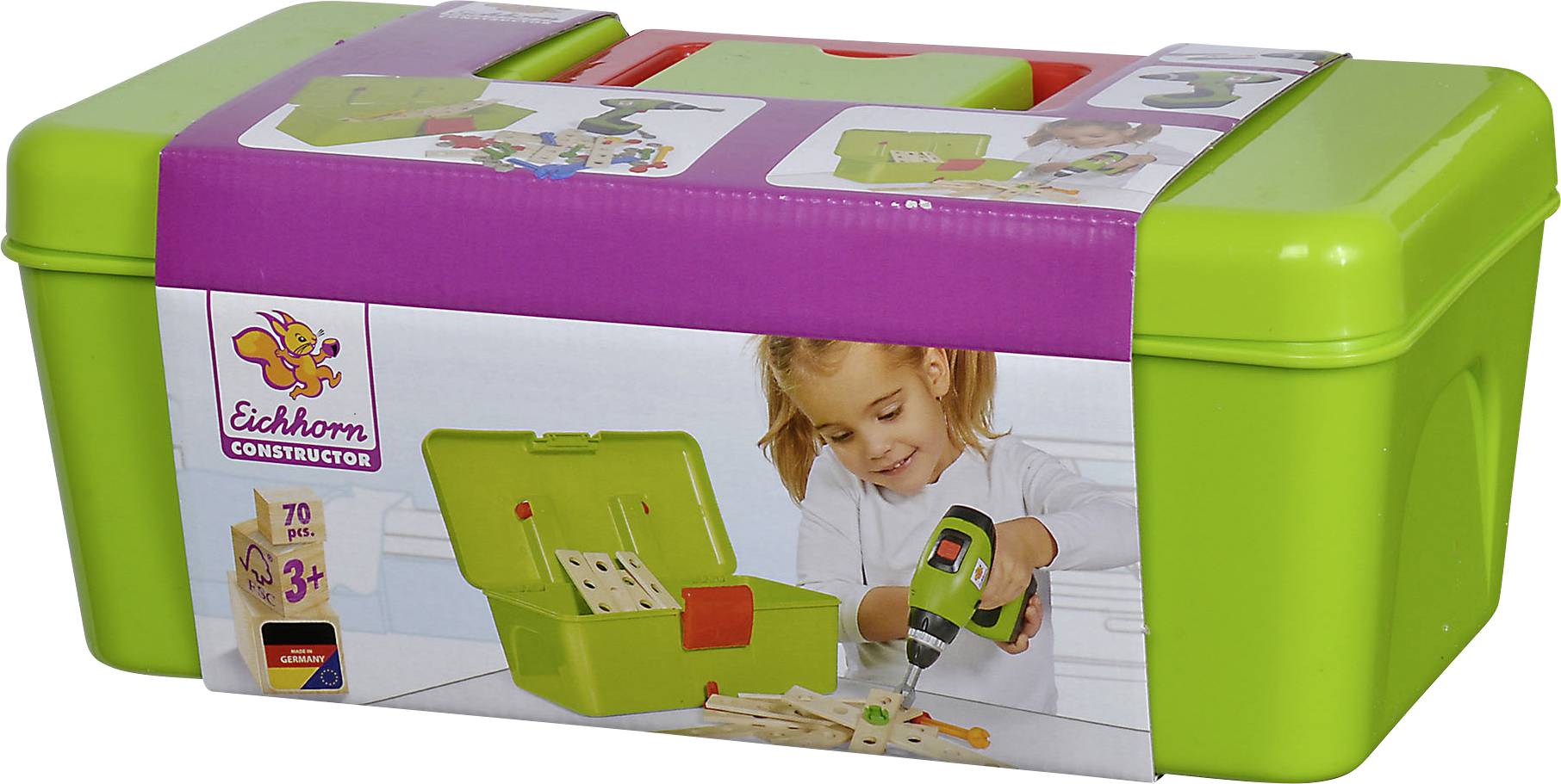 Eichhorn Kit Constructor No. of parts: 70 Age category: 3 years and over