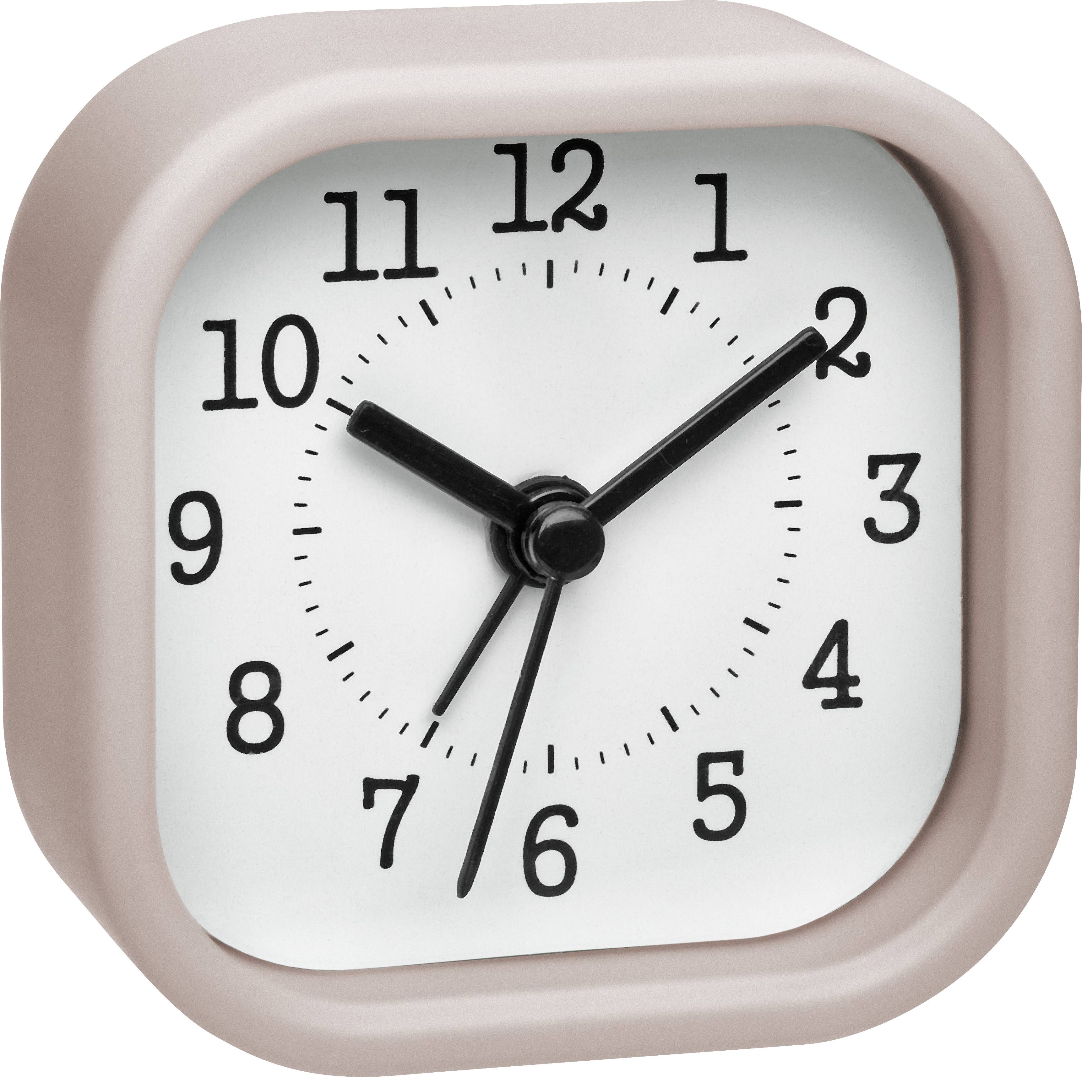 TFA Dostmann 60.1035.16 Quartz Alarm clock Pastel pink Alarm times 1