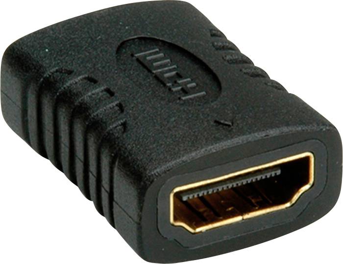 Value 12.99.3151 Adapter [1x HDMI socket - 1x HDMI socket] Black