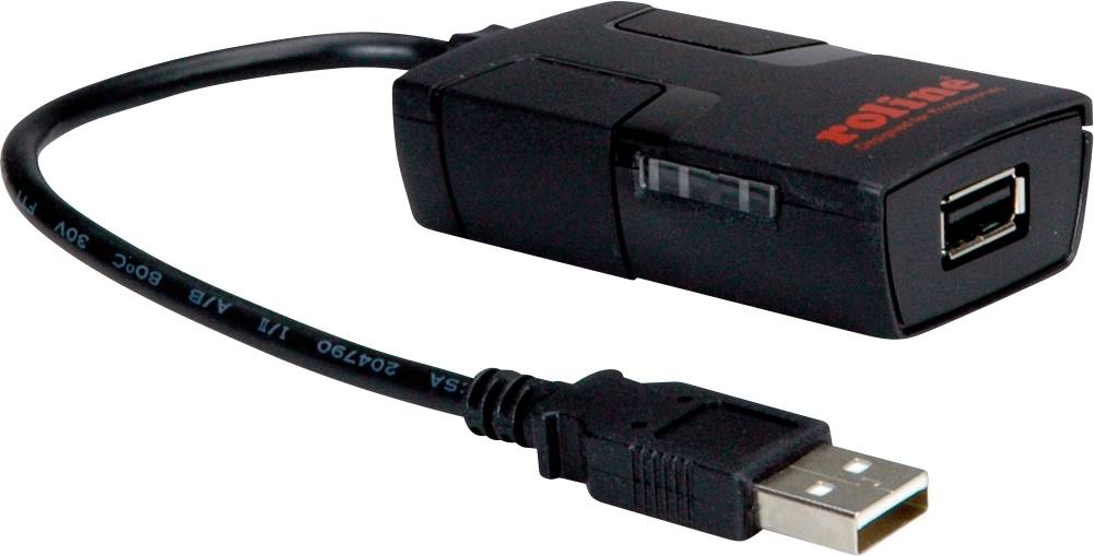 Roline 12.02.1091 Converter [1x USB 2.0 port A - 1x USB 2.0 connector A]