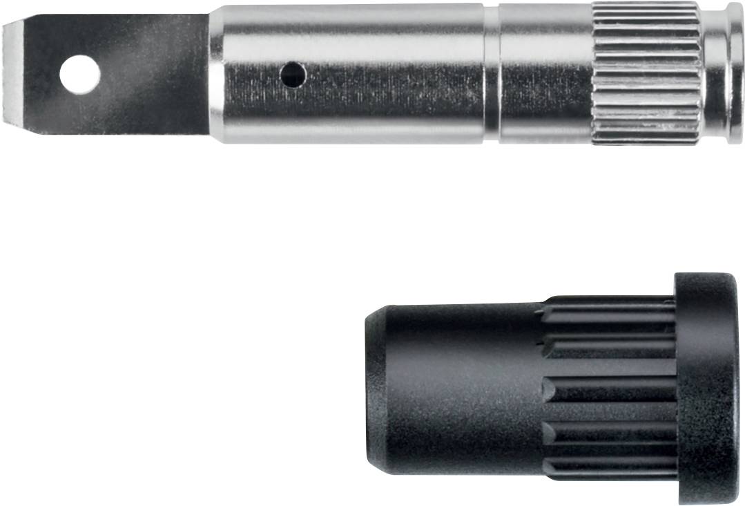 Schützinger DI EPB 6792 Ni / FST 4.8x0.8 / SW Press-fit socket Black