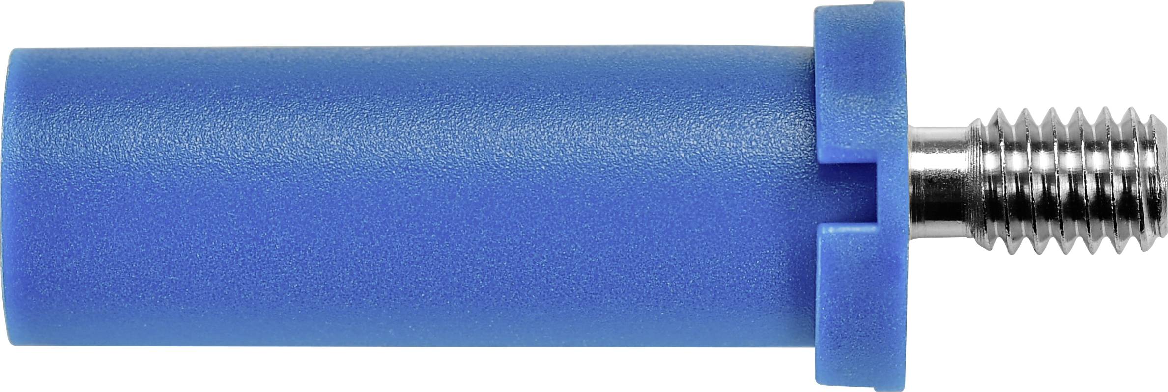 Schützinger SFK 8465 Ni / M4 / 7 / BL Spring-loaded safety connector Blue 1 pc(s)