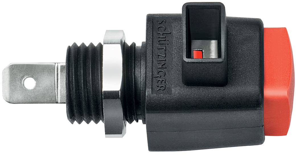 Schützinger ESD 798 / RT Safety quick-fit terminal Red 16 A 1 pc(s)