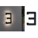 Paulmann 79844 Solar-powered illuminated house numbers 0.20 W Warm white Black Paulmann 79844 Solar-powered illuminated house numbers 0.20 W Warm white Black