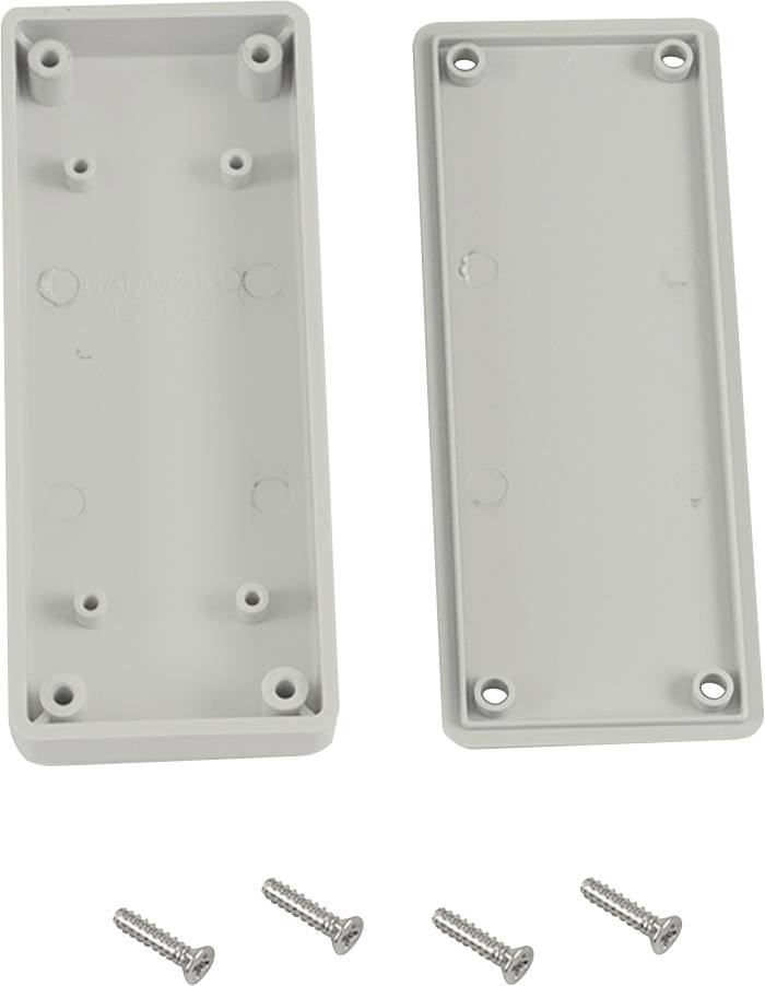 Hammond Electronics 1551UUGY Universal enclosure 100 x 40 x 15 Acrylonitrile butadiene styrene Grey 1 pc(s)