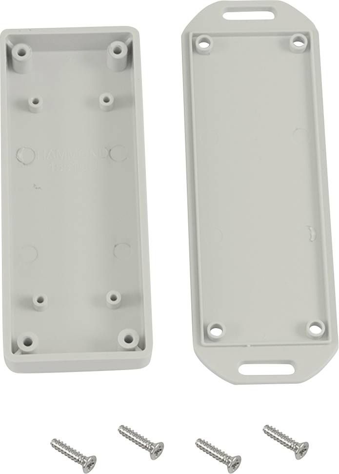 Hammond Electronics 1551UUFLGY Universal enclosure 100 x 40 x 15 Acrylonitrile butadiene styrene Grey 1 pc(s)