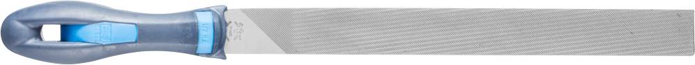 PFERD TOOLS 11215256 Workshop file flat blunt PLUS-grinding incl. Ergonomic file handle Length 250 mm 1 pc(s)