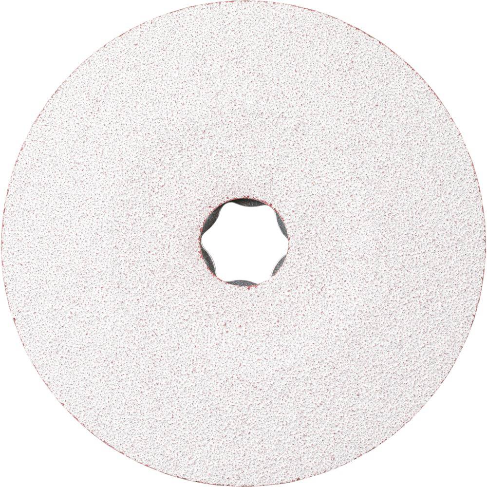 PFERD 64194108 COMBIKLICK ceramic grain fiber disc Ø 125 mm CO-ALU 80 for soft non-ferrous metals Diameter 125 mm