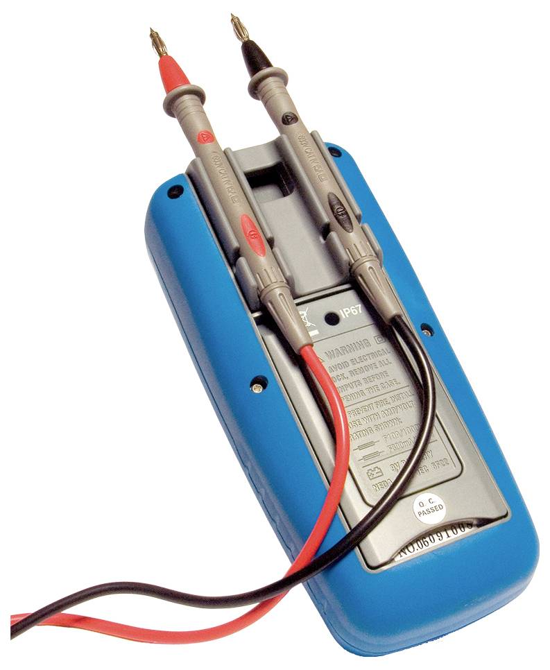 Multimetrix DMM 210 Handheld multimeter Digital Waterproof (IP67) CAT III 1000 V, CAT IV 600 V Display (counts): 6000