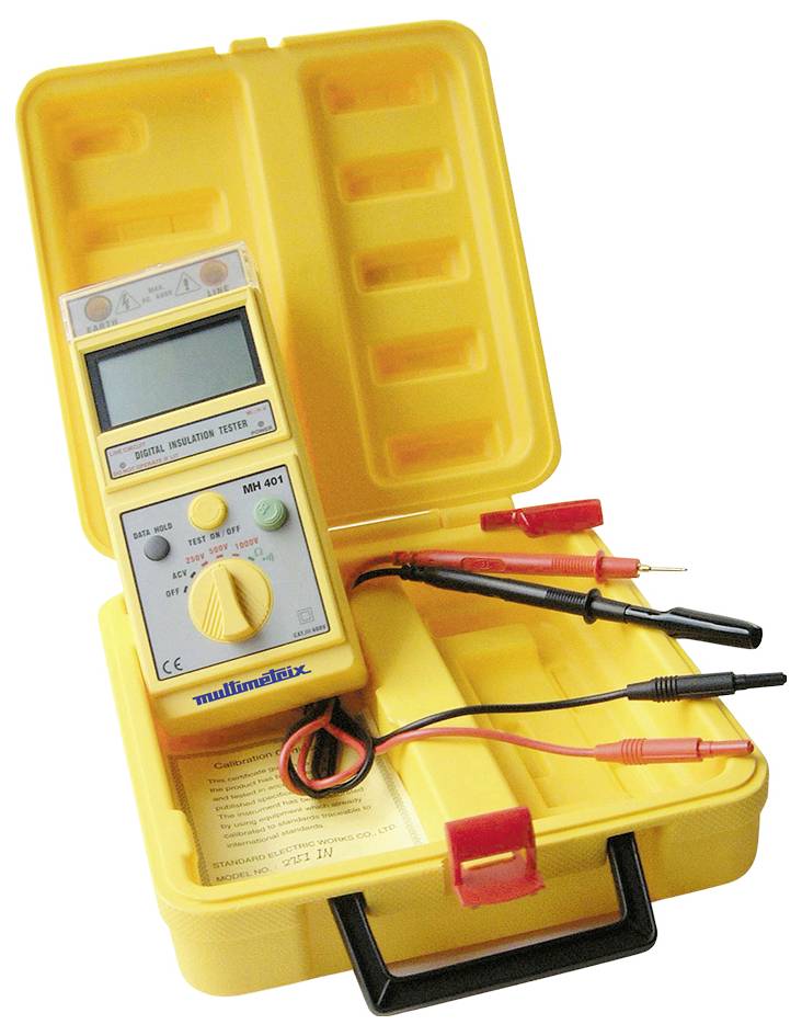 Multimetrix MH 401 Insulation tester 250 V, 500 V, 1000 V
