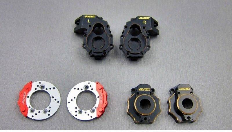 Samix SAM-trx4-4412C3 Tuning SAMIX TRX-4 brass knuckle & portal knuckle cover SAMtrx4-4412C3
