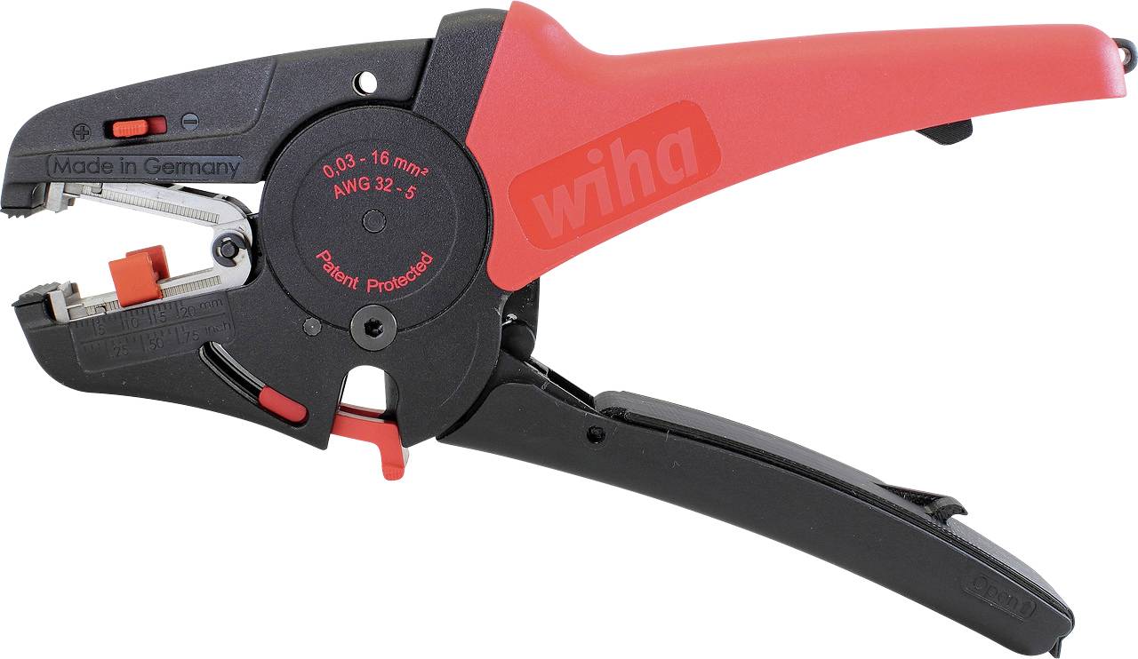 Wiha 42062 Cable stripper 0.03 up to 16 mm² 5 up to 32