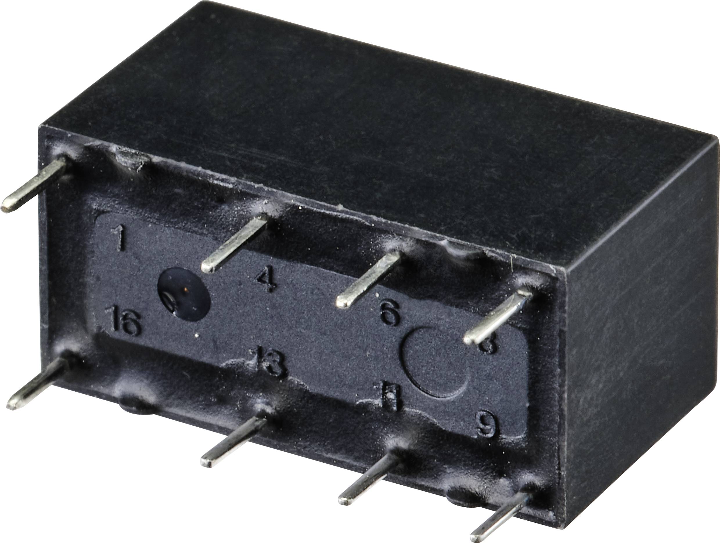 GoodSky GS-SH-224D PCB relay 24 V DC 2 A 2 change-overs Tube