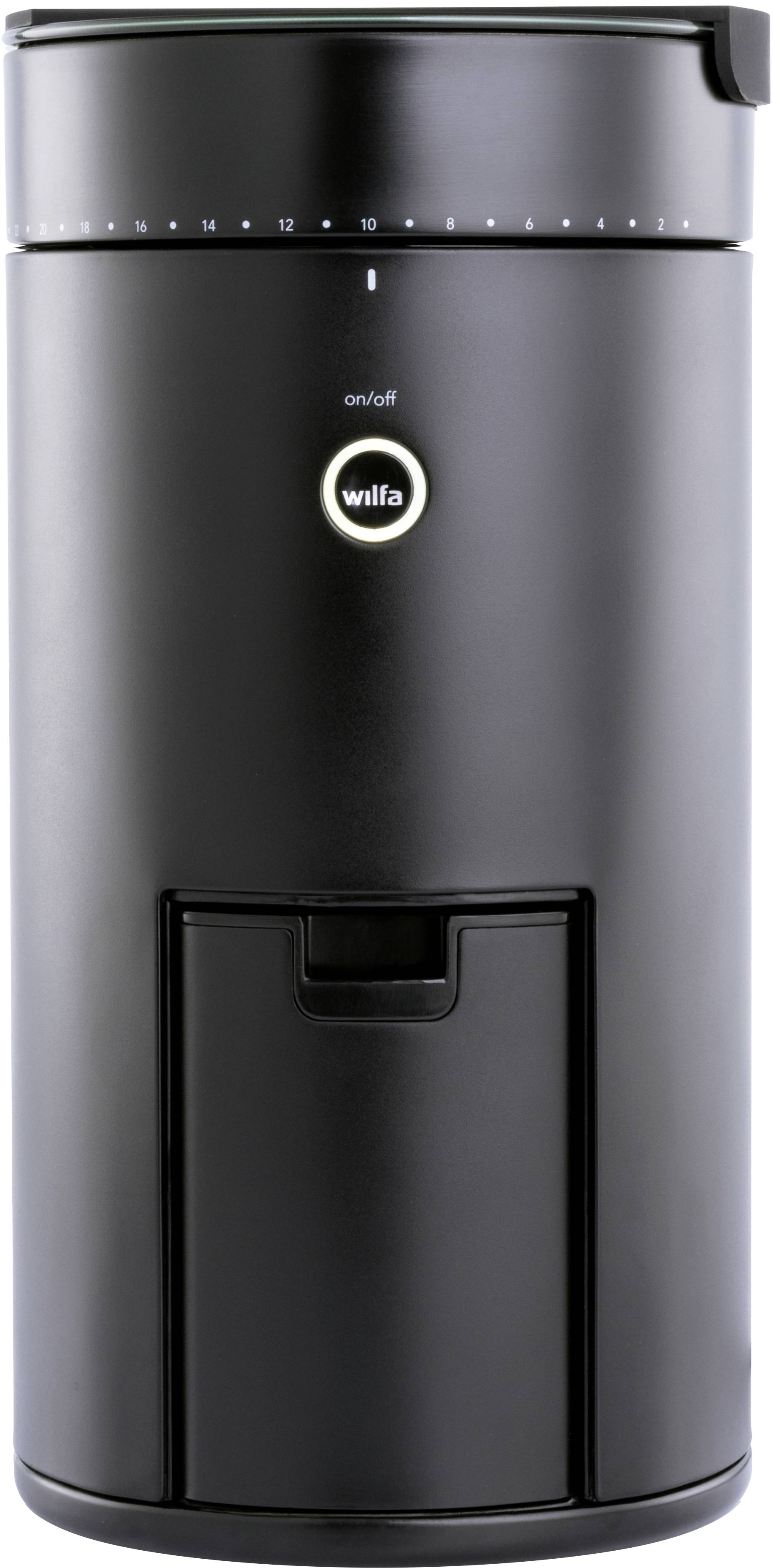 Wilfa WSFBS-100B 605776 Bean grinder Black Stainless steel grinder
