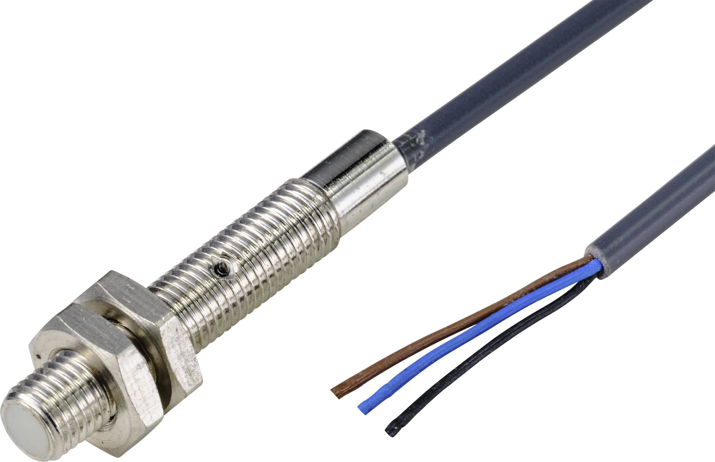 TRU COMPONENTS Inductive proximity switch M5 shielded PNP TC-9393052