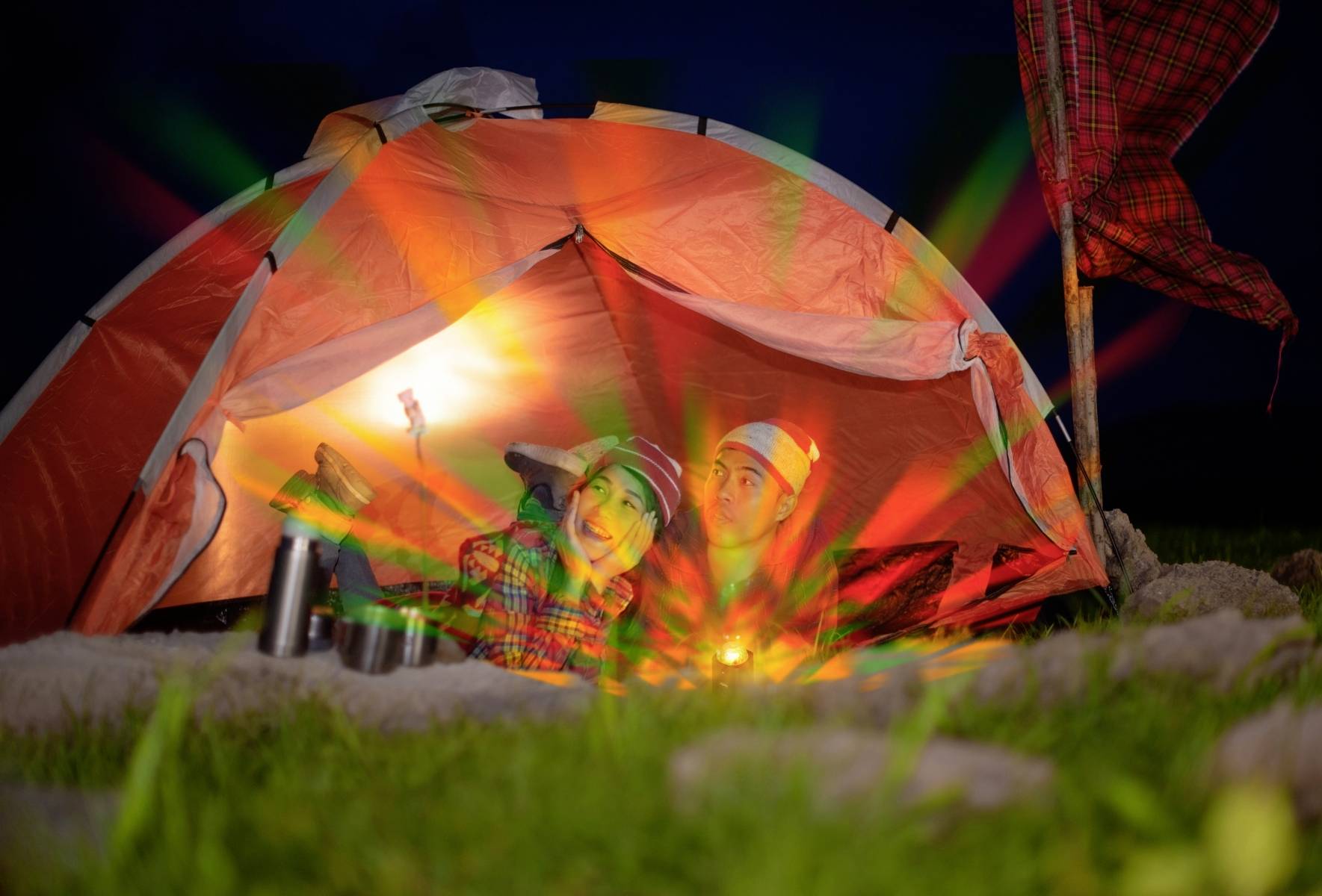 Technaxx Disco Mobile-Auto Charger TX-159 Max. load capacity=2.1 A 12/24 V, 5 V via USB