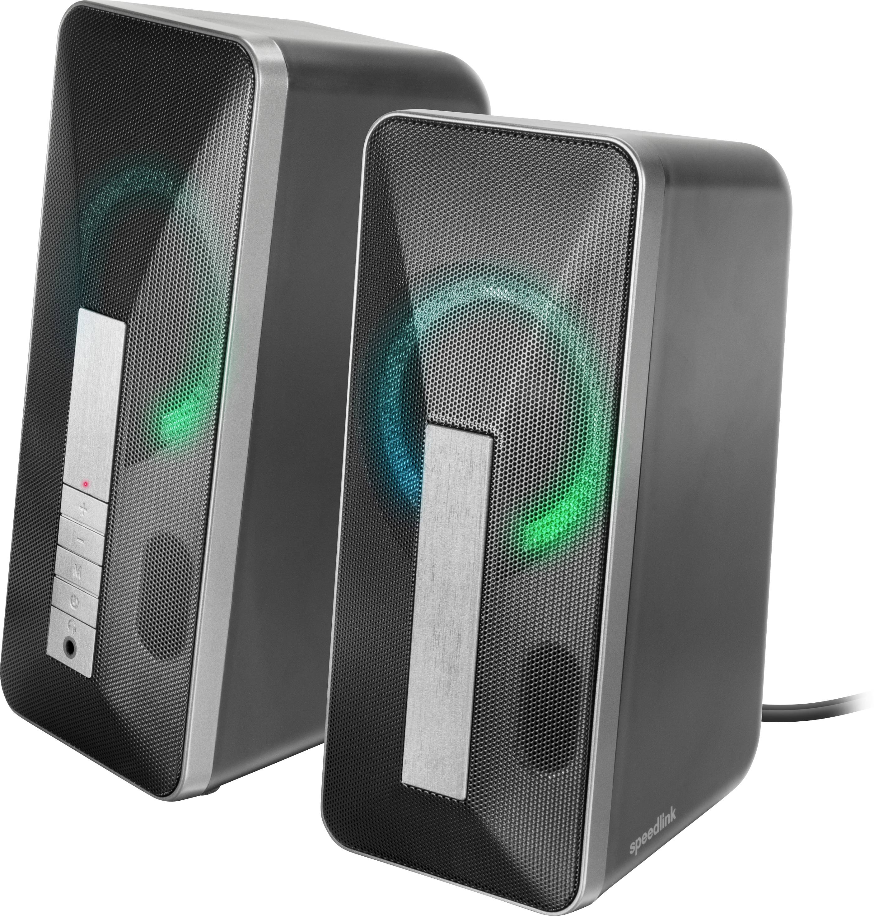 SpeedLink SL-810007-BK 2.0 PC speaker USB 10 W Black