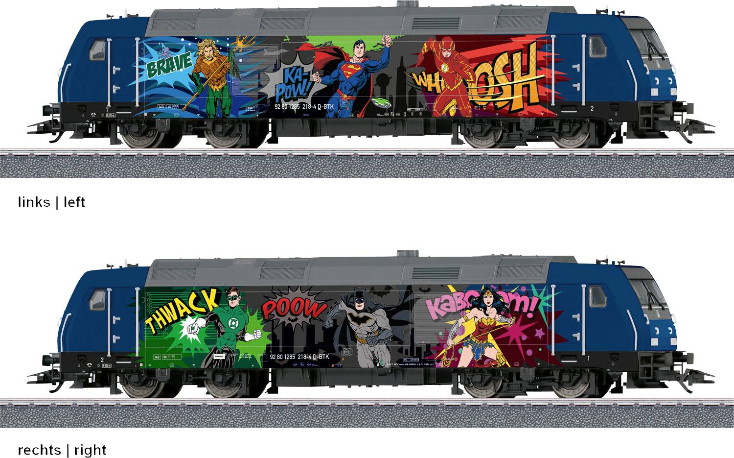 Märklin 036656 Diesel locomotive superheroes