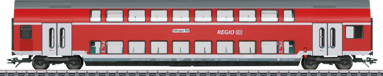 Märklin 043568 Double-decker carriage DBza 751.0 2. Class of DB AG 2nd class of DB AG