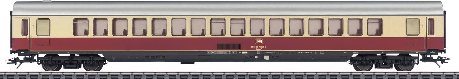 Märklin 043864 Passenger wagon Apümz 121 1st class of DB Passenger wagon Apümz 121 1st class