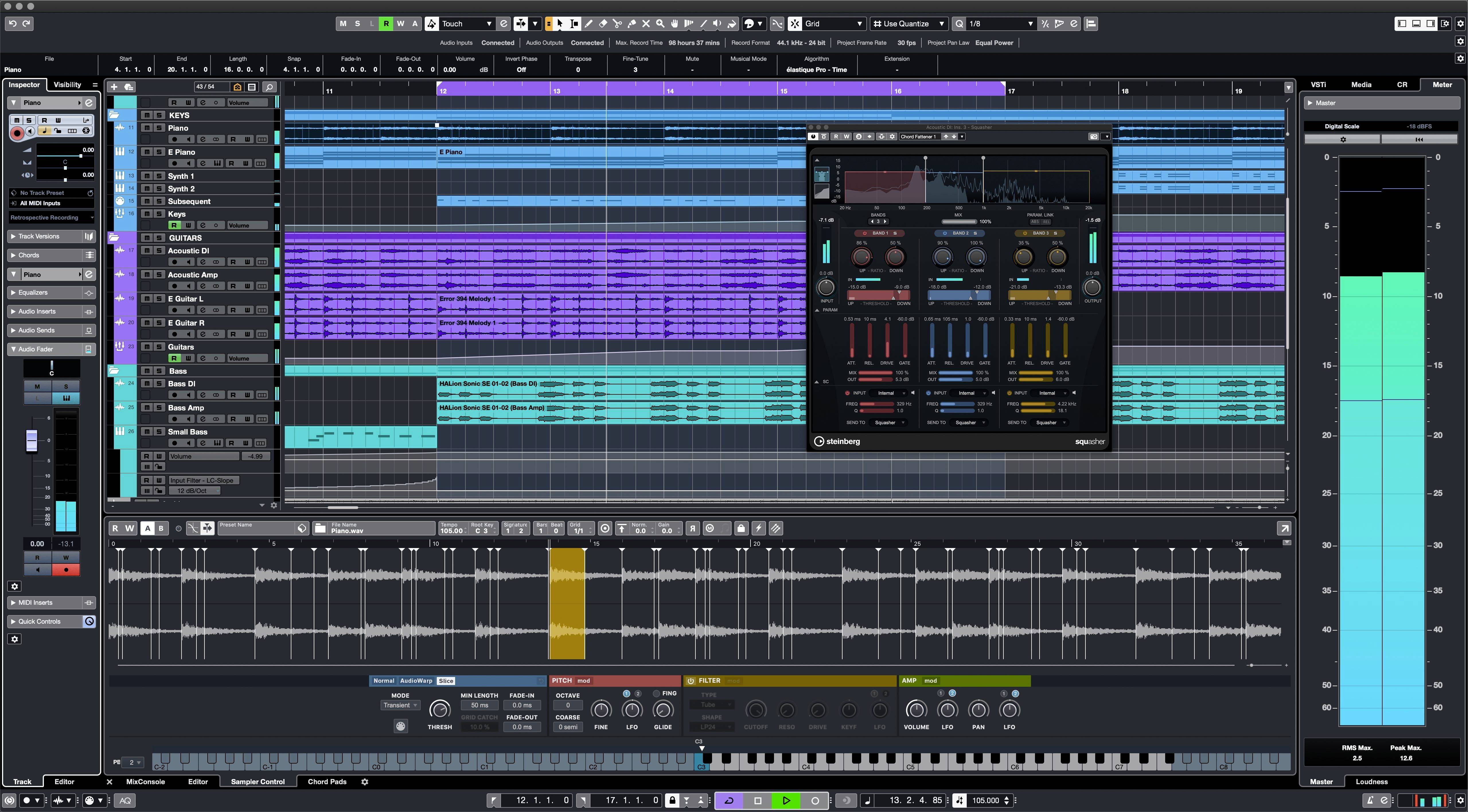 Steinberg Cubase Pro 11 Upgrade, 1 licence Mac OS, Windows DAW software