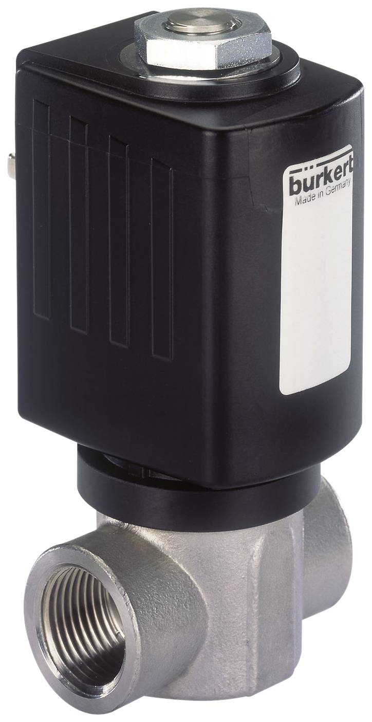 Bürkert Plunger valve 386738 6027 24 V G 1/4 Nominal width (details) 4 mm Direct action 1 pc(s)