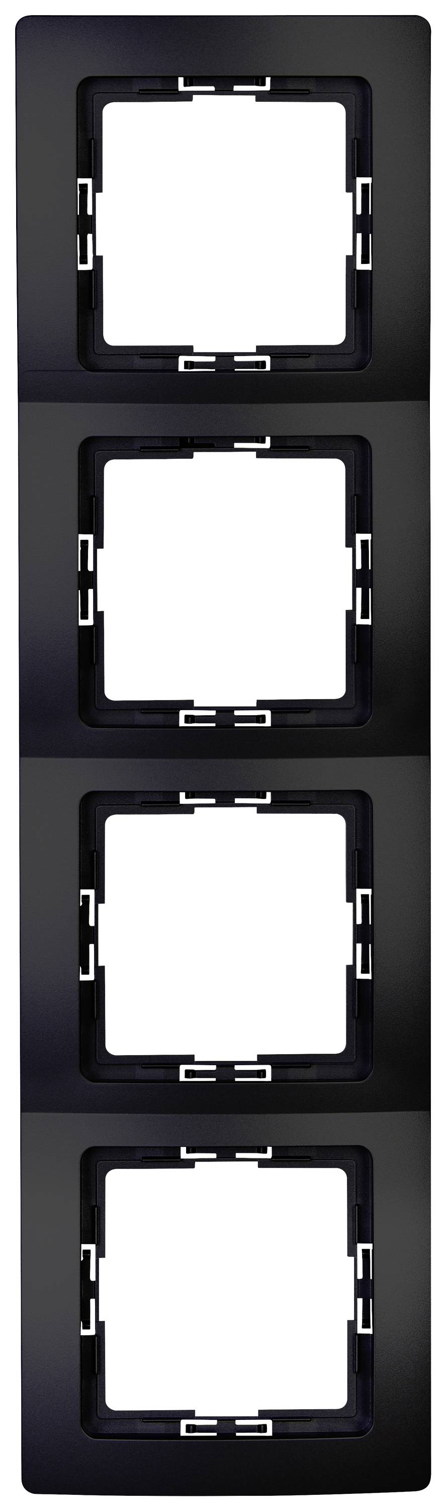 Kopp Frame Cover Paris Black (matt) 308750065 1 pc(s)