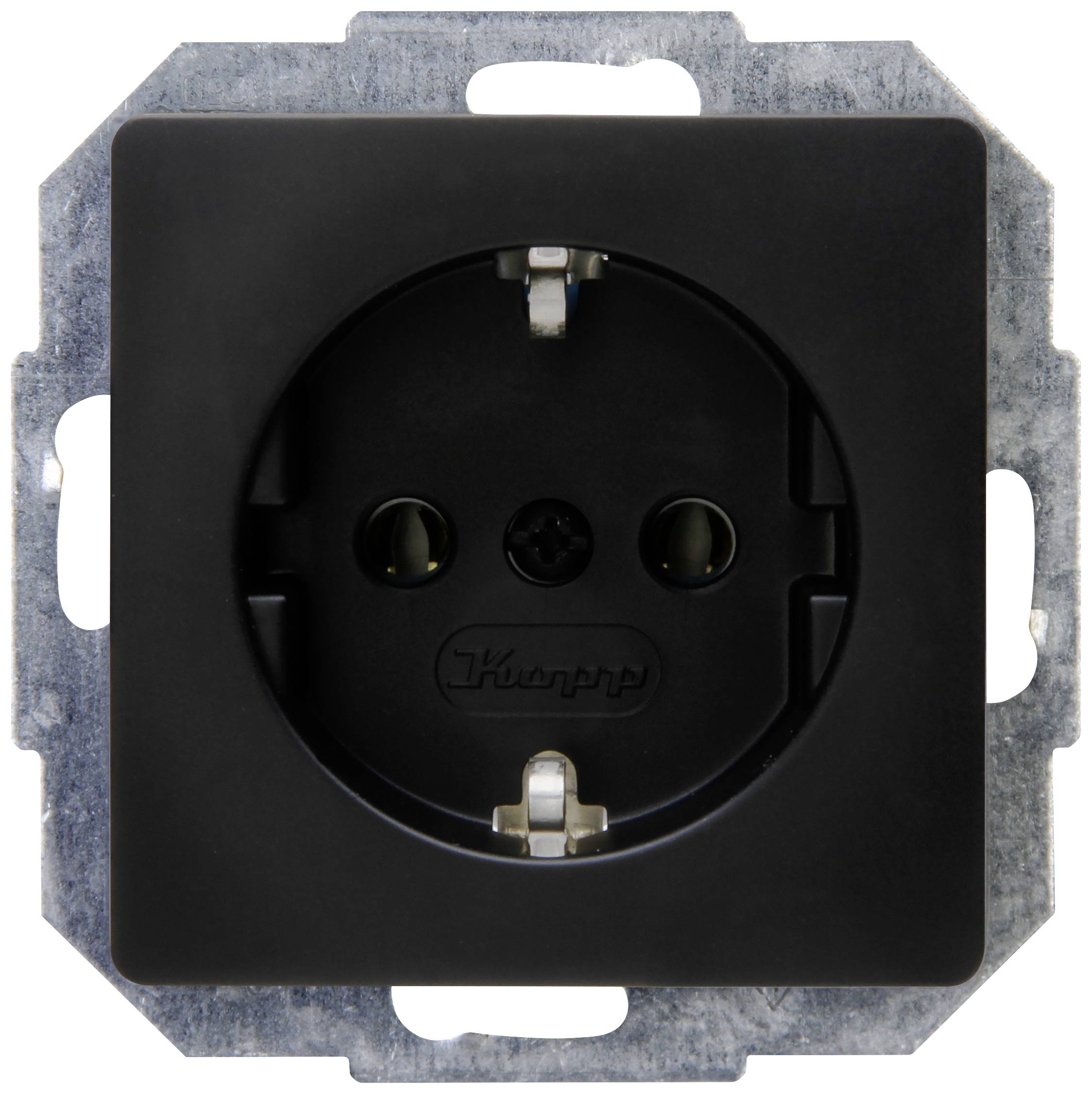 Kopp Insert Socket Paris Black (matt) 923550080 1 pc(s)
