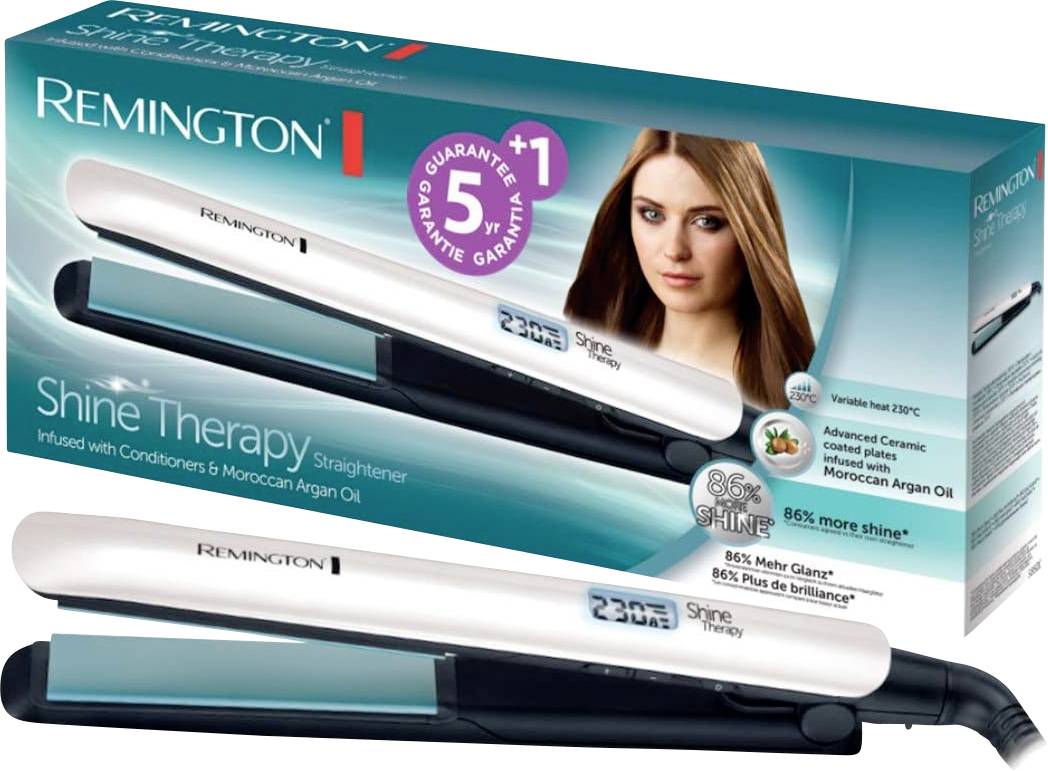 Remington S8500 Hair straightener White, Black, Turquoise
