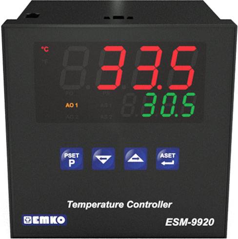 Emko ESM-9920.5.20.0.1/01.02/0.0.0.0 Bang-bang, P, PI, PD, PID Temperature controller Pt100, J, K, R, S, T -200 up to 1700 °C 5