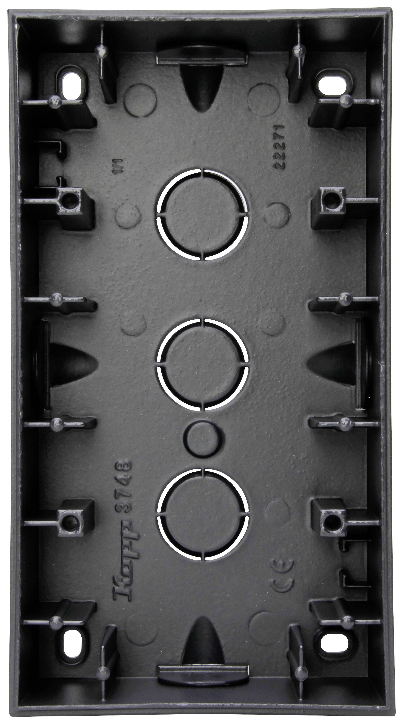 Kopp Surface-mount casing Anthracite 374815008 1 pc(s)